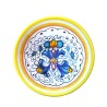 Small salad bowl majolica ceramic Deruta rich Deruta yellow