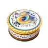 Jewelery box majolica ceramic Deruta raphaelesque