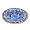 Wall plate majolica ceramic Deruta geometric Todi