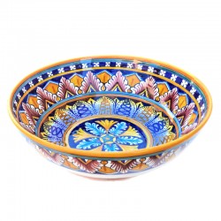 Ciotola ceramica maiolica Deruta vario Todi