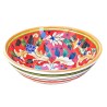 Ciotola ceramica maiolica Deruta rosso artistico