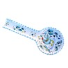Spoon rest majolica ceramic Deruta green rooster Orvietano