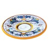 Piattino tazzina caffè ceramica maiolica Deruta ricco Deruta giallo