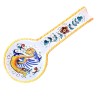Poggiamestolo ceramica maiolica Deruta raffaellesco