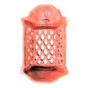 Braided wall lamp terracotta