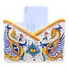 Portalettere da tavolo ceramica maiolica Deruta raffaellesco