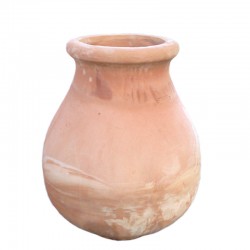 Anfora olla Romana terracotta lavorata a mano