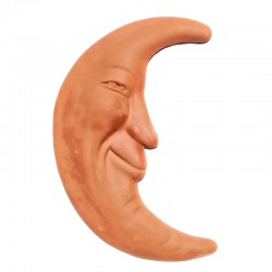 Luna terracotta da appendere Cm. 35