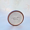 Ceramic goblet majolica ceramic Deruta rich Deruta blue classic