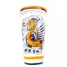 Umidificatore termosifone ceramica maiolica Deruta raffaellesco