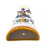 Humidifier radiator majolica ceramic Deruta rich Deruta yellow