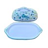 Burriera ceramica maiolica Deruta arabesco verde