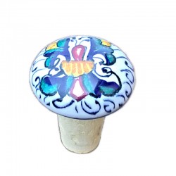 Cap majolica ceramic Deruta rich Deruta