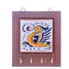 Appendino ceramica legno maiolica Deruta raffaellesco quadrato