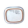 Burriera 12cm ceramica maiolica Deruta ricco Deruta blu