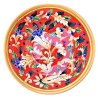 Ciotola ceramica maiolica Deruta rosso artistico