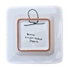 Square wall plate majolica ceramic Deruta raphaelesque