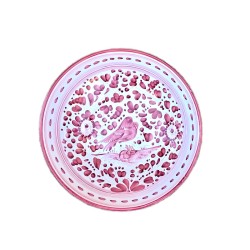 Ciotolina ceramica maiolica Deruta arabesco rosso