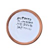 Portapenne ceramica maiolica Deruta arabesco rosso