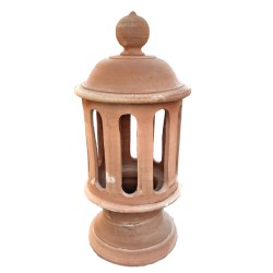 Lampada lanterna terracotta lavorata a mano Deruta