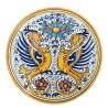 Trivet majolica ceramic Deruta raphaelesque