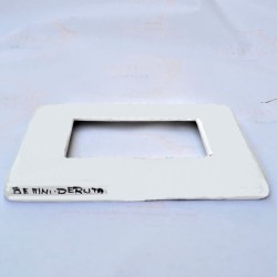 Ceramic switch cover White Deruta