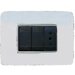 Ceramic switch cover White Deruta