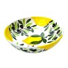 Salad bowl majolica ceramic Deruta lemons olives