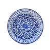 Ciotola ceramica maiolica Deruta arabesco blu