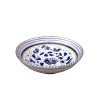 Small salad bowl majolica ceramic Deruta blue rooster Orvietano