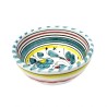 Ciotolina ceramica maiolica Deruta gallo verde Orvietano