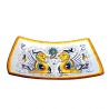Centerpiece sailing majolica ceramic Deruta raphaelesque