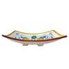 Centerpiece sailing majolica ceramic Deruta raphaelesque