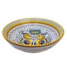Salad bowl majolica ceramic Deruta raphaelesque