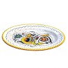 Vassoio ovale ceramica maiolica Deruta raffaellesco
