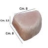 Set of 4 terracotta triangle foot handmade